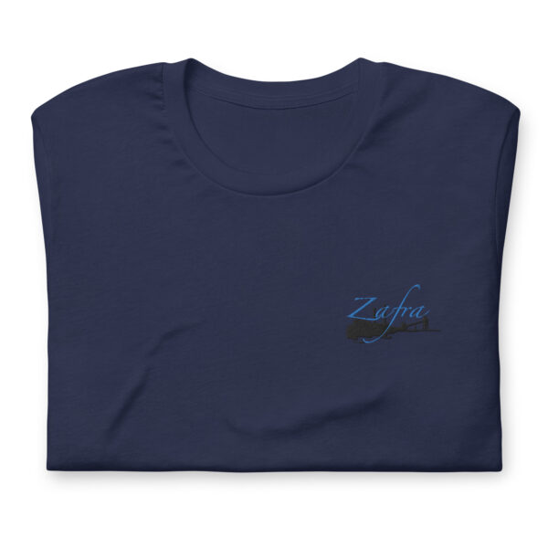 Unisex  Embroidered Zafra t-shirt - Image 6